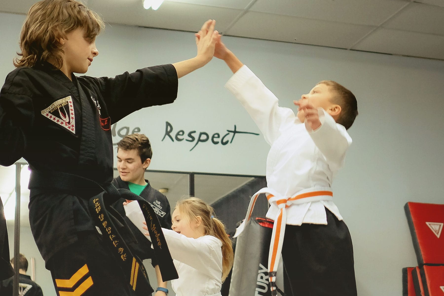 Martial arts stretching in Springboro